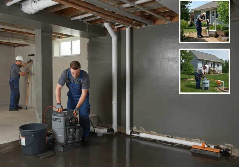 Basement Waterproofing and Flood Prevention process in Kingsburg, CA